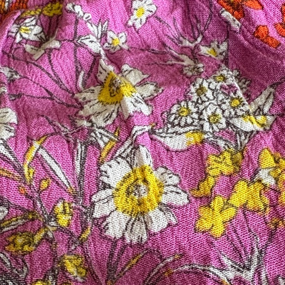 Japna Charming Pink Floral Smocked Sundress Size S - Picture 10 of 10